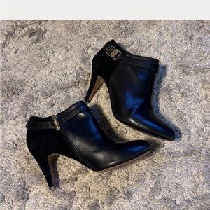 Vince Camuto Black Ankle Booties